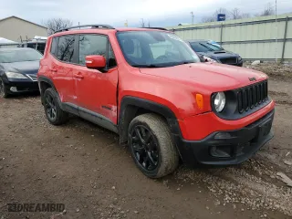 2018 Jeep Renegade Latitude with VIN ZACCJBBB3JPG80041, listed as a Copart auction lot 49320205 with 92,753 mi miles and Salvage Title. Bid and sale history available at carsss.com. Image 4.