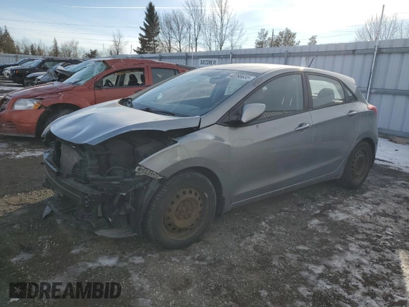2015 Hyundai Elantra GT GL with VIN KMHD25LH1FU245445, listed as a Copart auction lot 42295685 with 203,196 mi miles and Salvage Title. Bid and sale history available at carsss.com. Image 1.