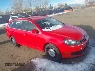 2012 Volkswagen Jetta SportWagen TDI with VIN 3VWPL7AJ1CM713297, listed as a IAAI auction lot 41425857 with 118,961 mi miles. Bid and sale history available at carsss.com. Image 1.