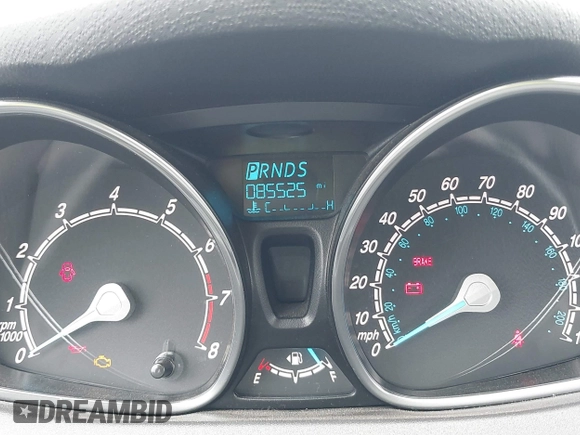 2019 Ford Fiesta SE with VIN 3FADP4EJXKM143274, listed as a IAAI auction lot 42124127 with 85,525 mi miles. Bid and sale history available at carsss.com. Image 7.