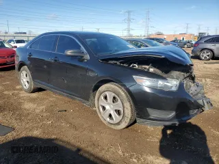 2016 Ford Sedan Police Interceptor with VIN 1FAHP2L92GG134889, listed as a Copart auction lot 81318524 with 52,598 mi miles and Salvage Title. Bid and sale history available at carsss.com. Image 4.