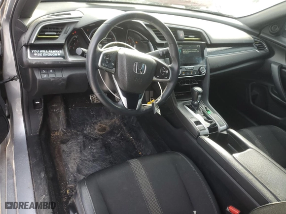 2019 Honda Civic Coupe Sport with VIN 2HGFC4B86KH307569, listed as a Copart auction lot 45582705 with 49,883 mi miles and Salvage Title. Bid and sale history available at carsss.com. Image 8.
