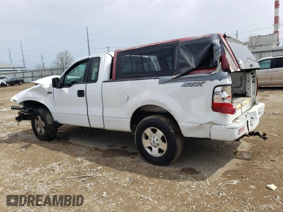 2006 Ford F-150 XL with VIN 1FTRF12W76NA99635, listed as a Copart auction lot 53810195 with 383,629 mi miles and Clean title. Bid and sale history available at DreamBid. Image 2.