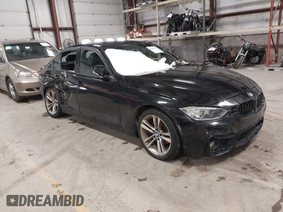 2013 BMW 3 Series 328i xDrive with VIN WBA3B5C56DF594332, listed as a IAAI auction lot 41863422 with 88,772 mi miles. Bid and sale history available at carsss.com. Image 1.