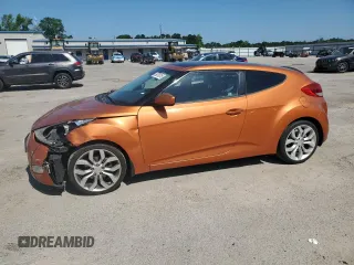 2012 Hyundai Veloster w/Black Int с VIN KMHTC6AD3CU053227, выставлен на аукционе Copart как лот 56276315 с пробегом 142 081 миль миль и Чистый • Clean title. История ставок и продаж доступна на DreamBid. Изображение 1.