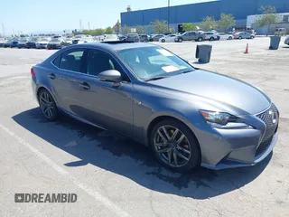 2014 Lexus IS 350 z VIN JTHBE1D21E5003509, wystawiony jako IAAI lot #42190249 z przebiegiem 99 002 mil mil oraz . Historia ofert i sprzedaży dostępna na DreamBid. Obrazek 1.