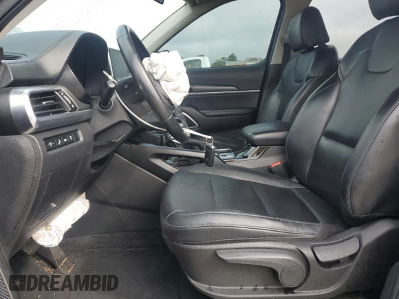 2022 Kia Telluride LX with VIN 5XYP24HCXNG222805, listed as a Copart auction lot 44825665 with 85,316 mi miles and Salvage title. Bid and sale history available at DreamBid. Image 7.