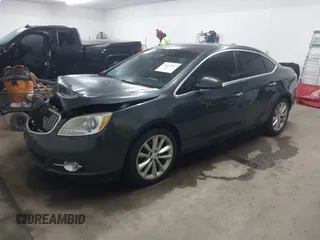 2015 Buick Verano Leather Group with VIN 1G4PS5SK8F4189868, listed as a IAAI auction lot 41512817 with 75,209 mi miles. Bid and sale history available at carsss.com. Image 2.