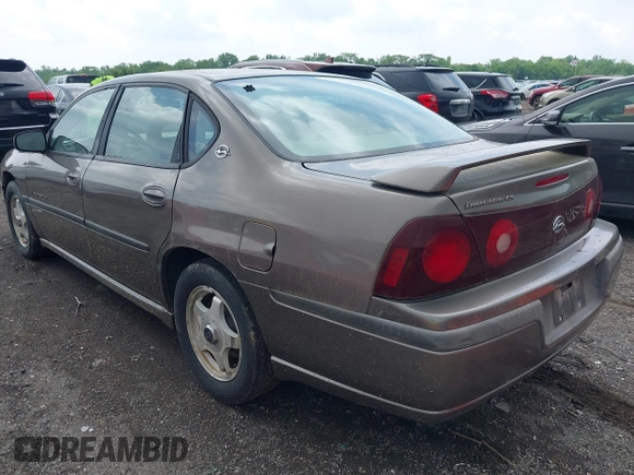 2002 Chevrolet Impala LS z VIN 2G1WH55K829108636, wystawiony jako IAAI lot #42363890 z przebiegiem 244 430 mil mil oraz . Historia ofert i sprzedaży dostępna na DreamBid. Obrazek 3.
