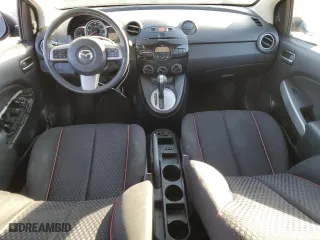 2012 Mazda Mazda2 Touring with VIN JM1DE1LZ7C0140201, listed as a Copart auction lot 88479755 with 139,526 mi miles and Salvage Title. Bid and sale history available at carsss.com. Image 8.