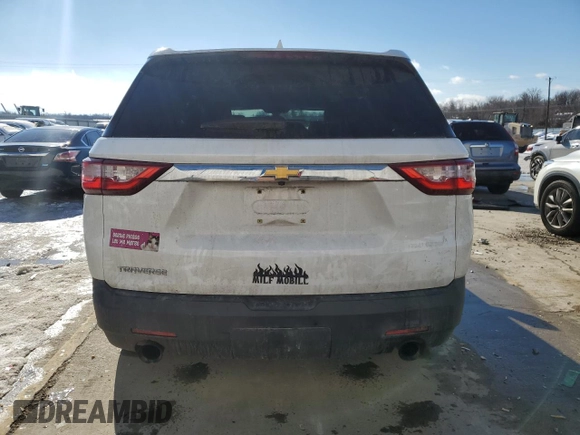 2019 Chevrolet Traverse LS with VIN 1GNERFKW6KJ176281, listed as a Copart auction lot 88249825 with 97,334 mi miles and Salvage Title. Bid and sale history available at carsss.com. Image 6.