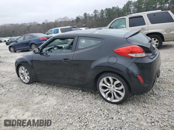 2012 Hyundai Veloster w/Red Int with VIN KMHTC6AD2CU058130, listed as a Copart auction lot 86747414 with 162,982 mi miles and Clean title. Bid and sale history available at DreamBid. Image 2.