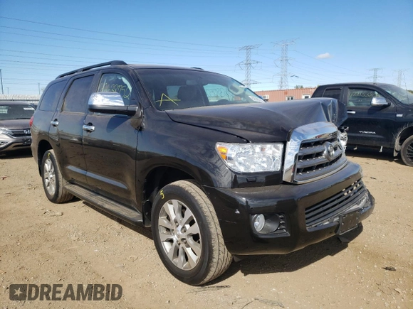 2017 Toyota Sequoia Limited with VIN 5TDJW5G12HS152241, listed as a Copart auction lot 62638752 with 19,755 mi miles. Bid and sale history available at carsss.com. Image 1.