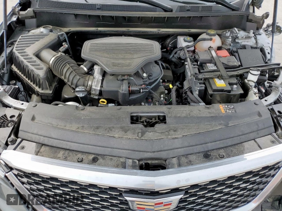 2024 Cadillac XT6 FWD Premium Luxury with VIN 1GYKPCRS7RZ704046, listed as a Copart auction lot 62534055 with 25,644 mi miles and Salvage title. Bid and sale history available at DreamBid. Image 11.