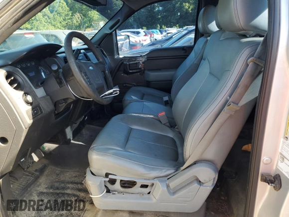 2014 Ford F-150 XL with VIN 1FTMF1CM9EKF29947, listed as a Copart auction lot 57412785 with 250,470 mi miles and Salvage title. Bid and sale history available at DreamBid. Image 7.
