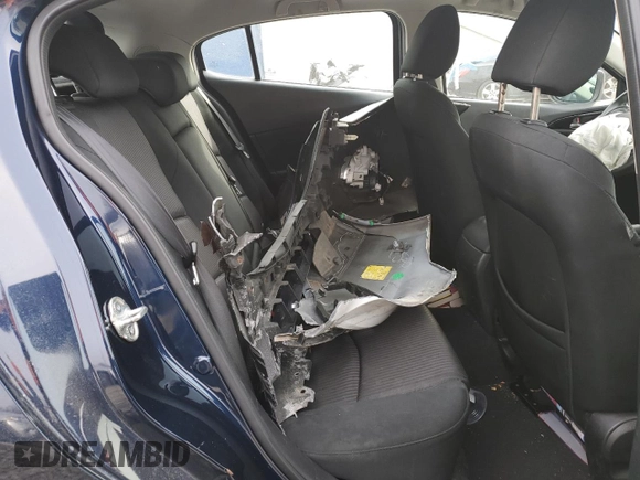 2016 Mazda 3 i Touring with VIN JM1BM1M70G1324421, listed as a Copart auction lot 88708765 with 170,346 mi miles and Salvage Title. Bid and sale history available at DreamBid. Image 10.