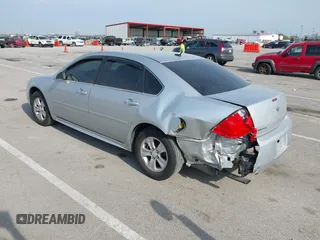 2012 Chevrolet Impala LS Fleet with VIN 2G1WF5E30C1317772, listed as a IAAI auction lot 42017539 with 165,394 mi miles and . Bid and sale history available at DreamBid. Image 3.