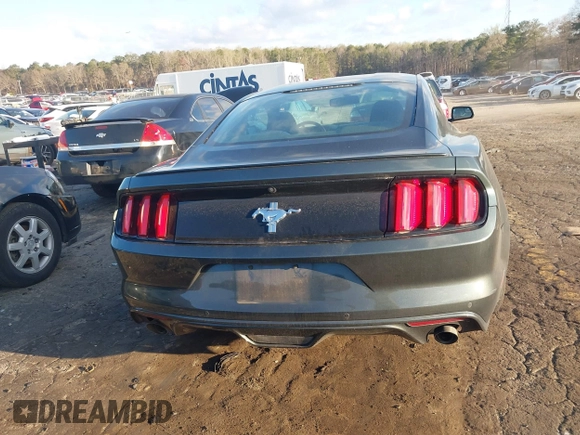 2016 Ford Mustang V6 with VIN 1FA6P8AM9G5244819, listed as a IAAI auction lot 41808227 with 115,683 mi miles and . Bid and sale history available at carsss.com. Image 16.