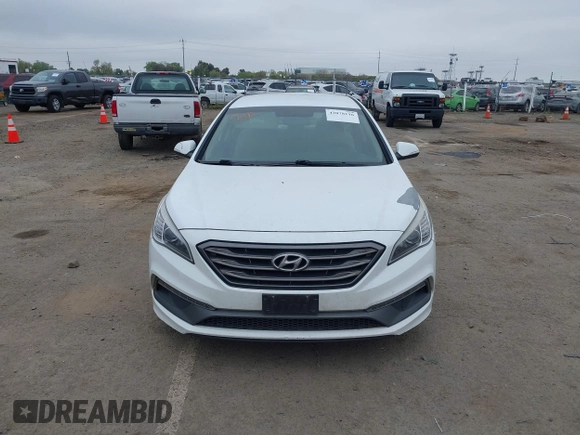 2017 Hyundai Sonata Sport with VIN 5NPE34AFXHH450678, listed as a IAAI auction lot 42078116 with 100,756 mi miles and . Bid and sale history available at DreamBid. Image 12.