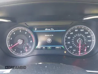 2019 Genesis G70 2.0T Advanced with VIN KMTG34LA0KU032218, listed as a IAAI auction lot 41527763 with 69,501 mi miles. Bid and sale history available at carsss.com. Image 7.