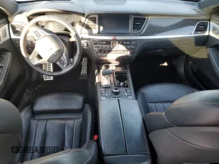 2018 Genesis G80 Sport z VIN KMHGN4JBXJU228035, wystawiony jako Copart lot #44047495 z przebiegiem 42 962 mil mil oraz Szkoda całkowita • Salvage title. Historia ofert i sprzedaży dostępna na DreamBid. Obrazek 8.