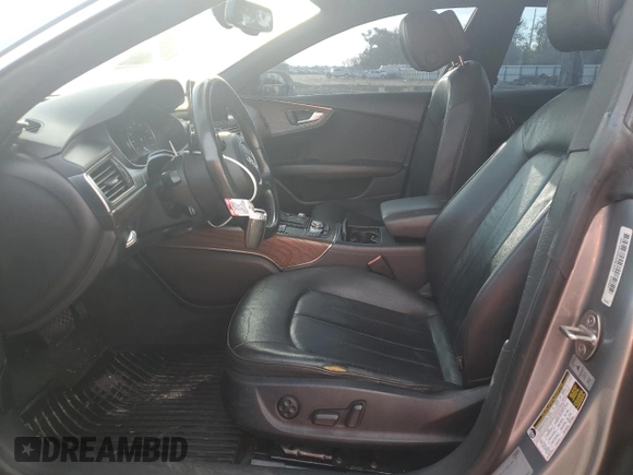 2015 Audi A7 3.0 Premium Plus with VIN WAUWGAFC4FN005742, listed as a Copart auction lot 58813164 with 115,296 mi miles and Salvage Title. Bid and sale history available at carsss.com. Image 7.