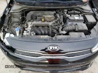 2020 Kia Rio LX with VIN 3KPA24AD6LE279814, listed as a Copart auction lot 84966624 with 61,550 mi miles and Salvage Title. Bid and sale history available at carsss.com. Image 12.