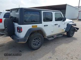 2024 Jeep Wrangler Sport с VIN 1C4PJXKN0RW363289, выставлен на аукционе IAAI как лот 41944260 с пробегом 1 138 миль миль и . История ставок и продаж доступна на DreamBid. Изображение 4.