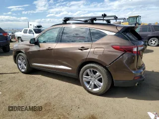 2019 Acura RDX Advance with VIN 5J8TC2H70KL023590, listed as a Copart auction lot 53158465 with 84,231 mi miles and Salvage Title. Bid and sale history available at DreamBid. Image 2.