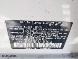2018 Subaru Crosstrek Premium with VIN JF2GTADC3JH346628, listed as a IAAI auction lot 41549839 with 45,623 mi miles. Bid and sale history available at carsss.com. Image 9.