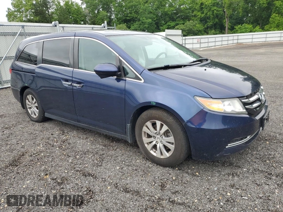 2016 Honda Odyssey EX-L z VIN 5FNRL5H61GB116310, wystawiony jako Copart lot #58028545 z przebiegiem 89 654 mil mil oraz Szkoda całkowita • Salvage title. Historia ofert i sprzedaży dostępna na DreamBid. Obrazek 4.