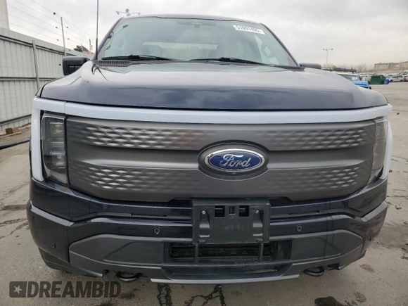 2023 Ford F-150 Lightning Pro with VIN 1FT6W1EV8PWG38071, listed as a Copart auction lot 51091495 with 13,687 mi miles and Salvage title. Bid and sale history available at DreamBid. Image 5.