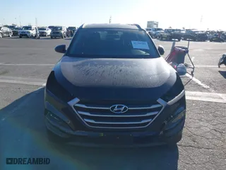 2017 Hyundai Tucson SE Plus with VIN KM8J33A46HU598450, listed as a IAAI auction lot 41709481 with 34,781 mi miles. Bid and sale history available at carsss.com. Image 12.
