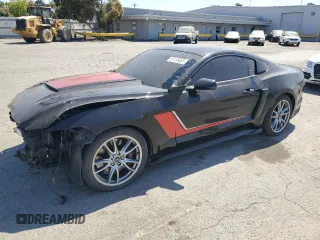 2016 Ford Mustang GT z VIN 1FA6P8CF9G5296465, wystawiony jako Copart lot #58155655 z przebiegiem 22 607 mil mil oraz Szkoda całkowita • Salvage title. Historia ofert i sprzedaży dostępna na DreamBid. Obrazek 1.