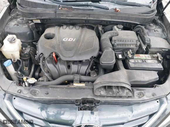 2012 Hyundai Sonata GLS PZEV with VIN 5NPEB4AC8CH478108, listed as a IAAI auction lot 40904887 with 215,381 mi miles. Bid and sale history available at carsss.com. Image 10.