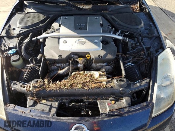 2008 Nissan 350Z Enthusiast with VIN JN1BZ36A78M850067, listed as a Copart auction lot 73639854 with Not Provided miles and Salvage Title. Bid and sale history available at DreamBid. Image 11.