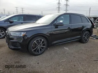 2022 Audi Q7 Prestige with VIN WA1VXBF70ND005890, listed as a Copart auction lot 85955154 with 21,814 mi miles and Salvage title. Bid and sale history available at DreamBid. Image 1.