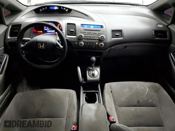 2006 Honda Civic LX with VIN 1HGFA16516L051998, listed as a Copart auction lot 47038345 with 166,496 mi miles and Salvage Title. Bid and sale history available at DreamBid. Image 8.