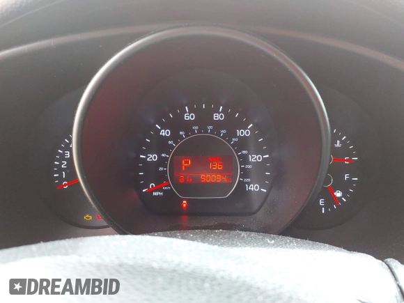 2016 Kia Soul with VIN KNDJN2A26G7834597, listed as a IAAI auction lot 42015671 with 90,094 mi miles. Bid and sale history available at carsss.com. Image 7.