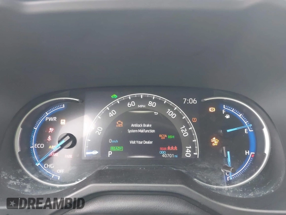 2023 Toyota RAV4 Hybrid XLE with VIN 2T3UWRFV0PW174552, listed as a IAAI auction lot 42499769 with 40,701 mi miles and . Bid and sale history available at DreamBid. Image 7.