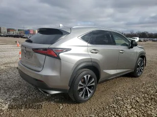 2020 Lexus NX with VIN JTJSARDZ5L2231100, listed as a Copart auction lot 43446915 with 39,686 mi miles and Salvage Title. Bid and sale history available at carsss.com. Image 3.