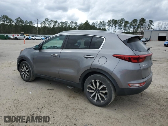 2019 Kia Sportage EX with VIN KNDPN3AC1K7559626, listed as a Copart auction lot 47413215 with 69,428 mi miles and Salvage title. Bid and sale history available at DreamBid. Image 2.