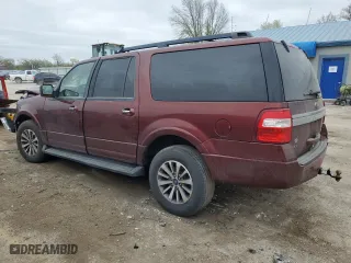 2017 Ford Expedition EL XLT with VIN 1FMJK1JTXHEA66997, listed as a Copart auction lot 51140205 with 0 mi miles and Salvage Title. Bid and sale history available at carsss.com. Image 2.
