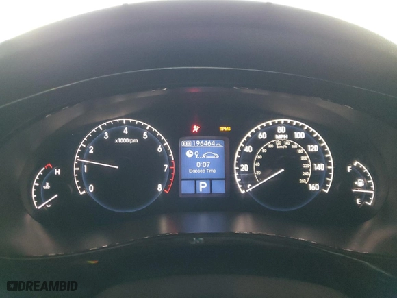 2011 Hyundai Genesis with VIN KMHGC4DE7BU117892, listed as a Copart auction lot 42168305 with 196,464 mi miles and Salvage Title. Bid and sale history available at carsss.com. Image 9.