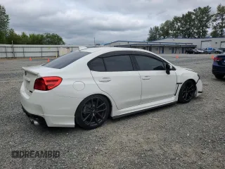 2015 Subaru WRX Premium with VIN JF1VA1F61F9820747, listed as a Copart auction lot 59402955 with 64,830 mi miles and Salvage title. Bid and sale history available at DreamBid. Image 3.