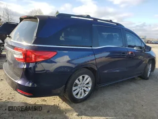 2018 Honda Odyssey LX with VIN 5FNRL6H22JB074305, listed as a Copart auction lot 42390885 with 77,054 mi miles and Salvage Title. Bid and sale history available at carsss.com. Image 3.