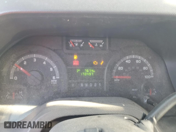 2011 Ford Econoline Cargo Commercial with VIN 1FTNE1EW7BDA12748, listed as a Copart auction lot 52628435 with 170,497 mi miles and Clean Title. Bid and sale history available at DreamBid. Image 9.