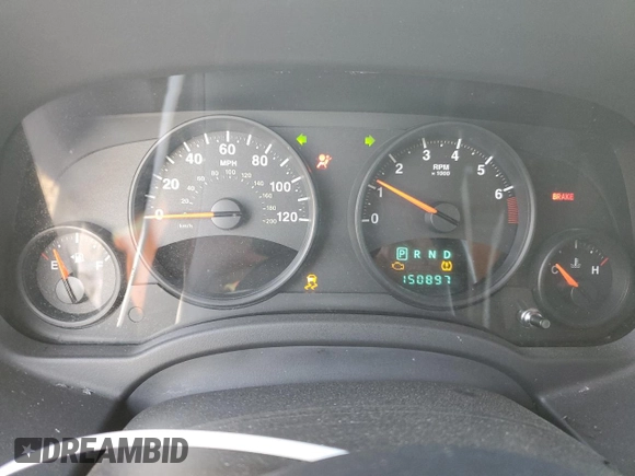2011 Jeep Compass Latitude with VIN 1J4NT1FB7BD236694, listed as a Copart auction lot 46721365 with 150,897 mi miles and Salvage Title. Bid and sale history available at carsss.com. Image 9.
