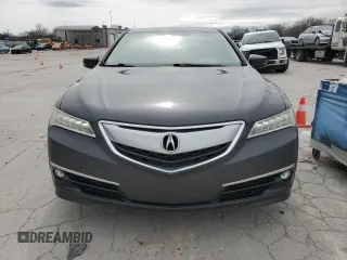 2015 Acura TLX V6 Advance with VIN 19UUB2F77FA002604, listed as a Copart auction lot 48349805 with 125,276 mi miles and Salvage Title. Bid and sale history available at carsss.com. Image 5.