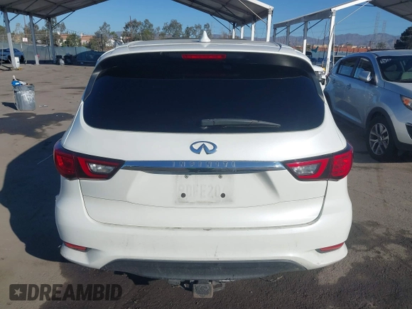 2019 Infiniti QX60 LUXE with VIN 5N1DL0MN9KC515168, listed as a IAAI auction lot 41354634 with 84,173 mi miles. Bid and sale history available at carsss.com. Image 15.